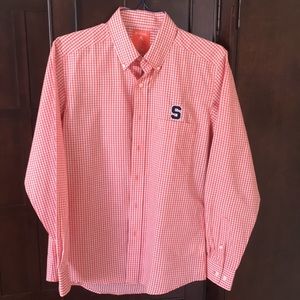 🍊Syracuse Orange NWOT sz M button down by Antigua